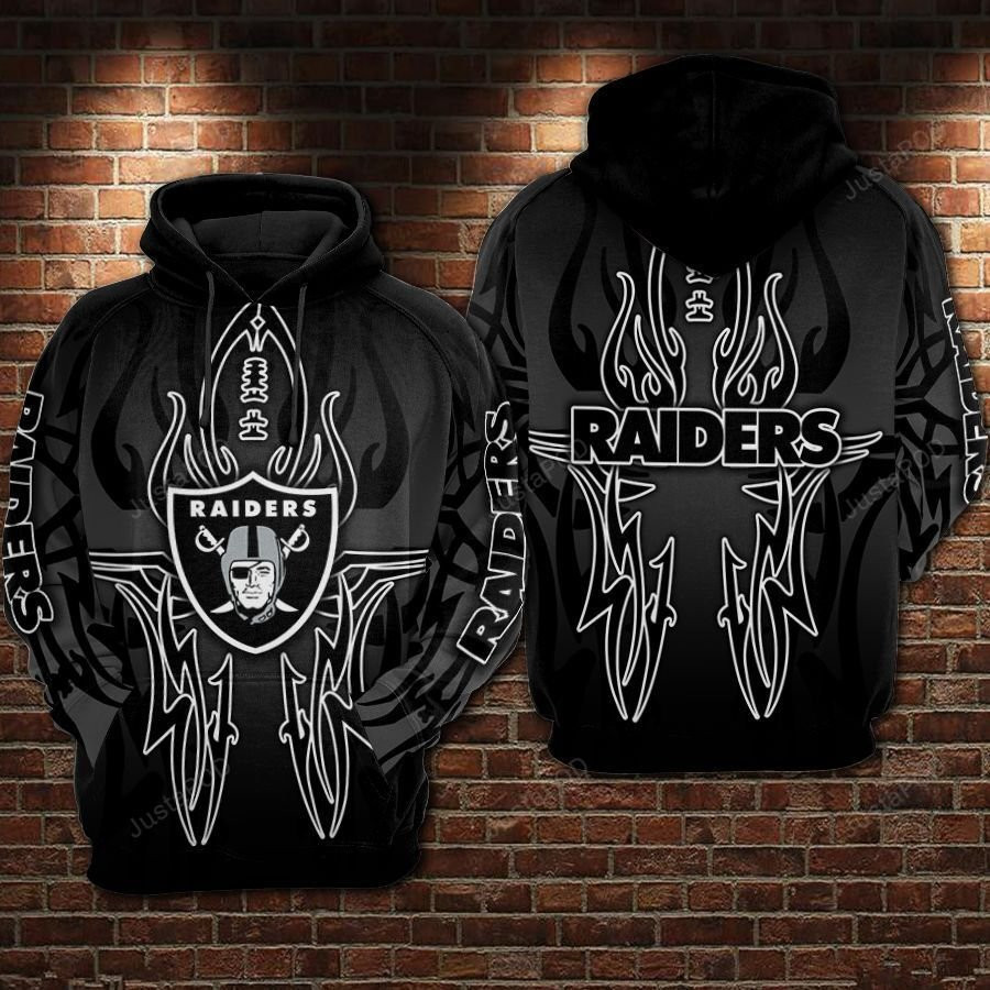 NFL Oakland Raiders Nfl Football Dx Hoodie Zip Hoodie