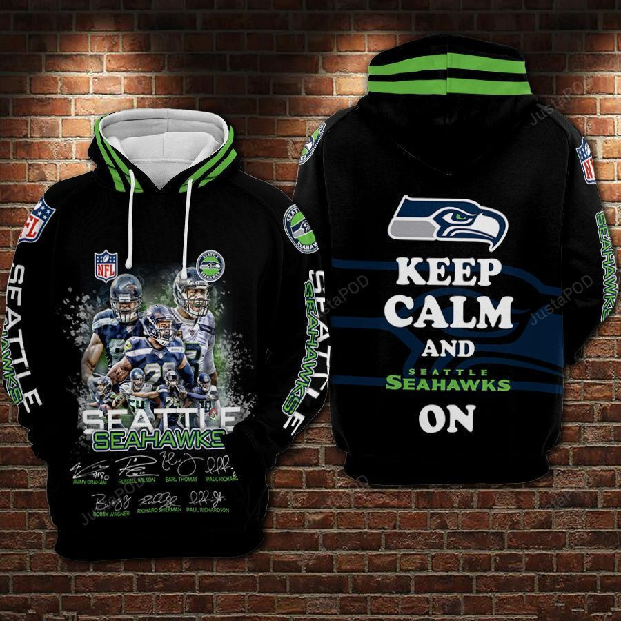 NFL Seattle Seahawks Nfl Football Legend Anniversary Hoodie Zip Hoodie