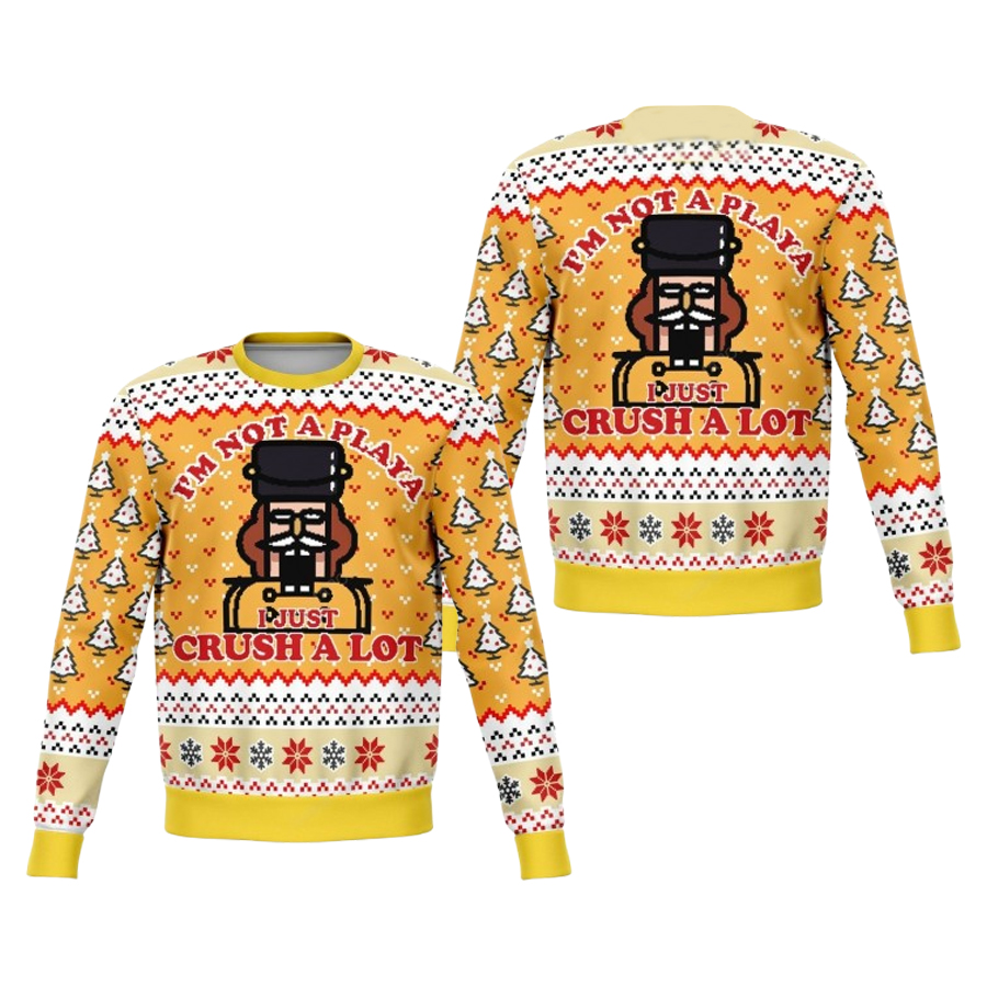 Nutcracker Playa Funny Ugly Christmas Sweater