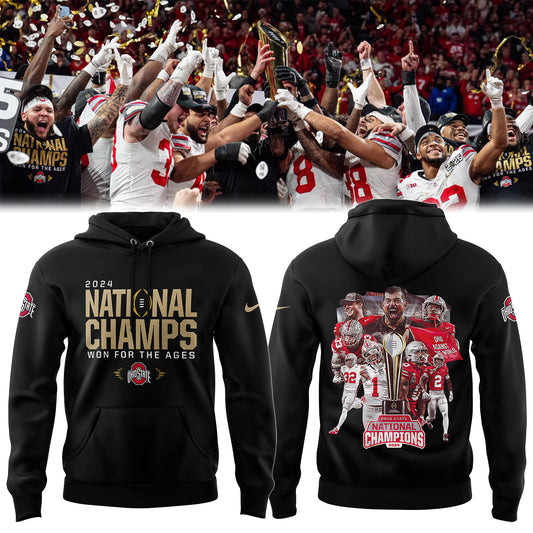 Ohio State Buckeyes NCAA National Champions Hoodie Gift Ideas For Men