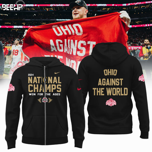 Ohio State Buckeyes NCAA National Champions Zip Hoodie Best Gifts For Mens