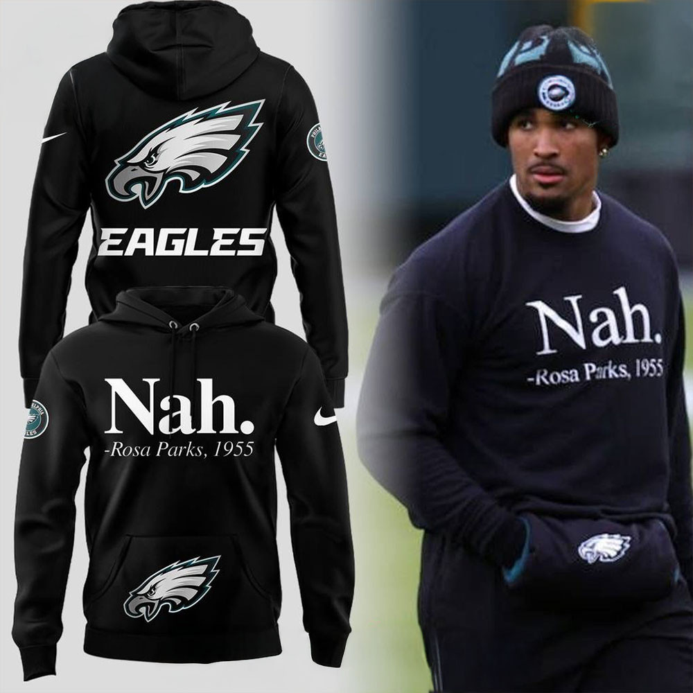 Philadelphia Eagles x Hurts NahÂ Special Hoodie Unique Gifts For Football Lovers