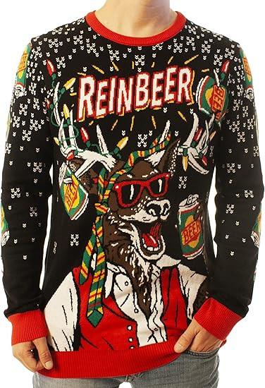 Reindeer Reinbeer Ugly Christmas Sweater