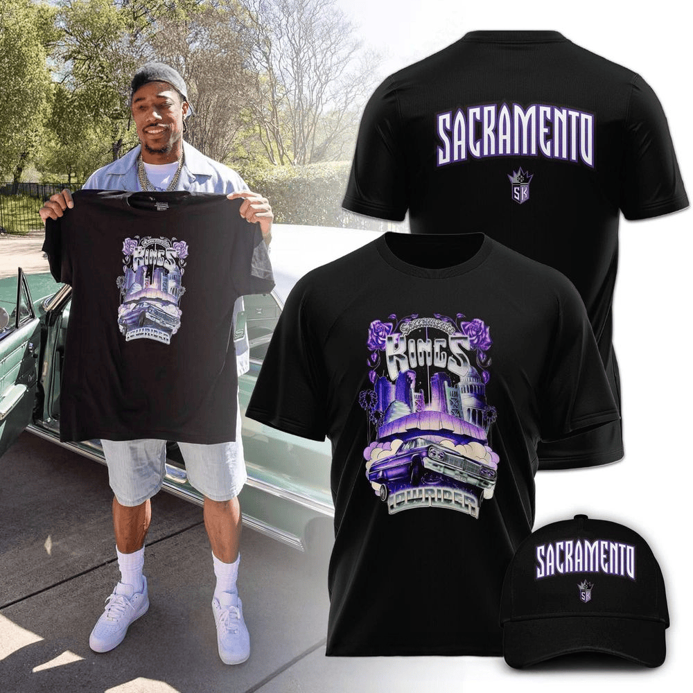 Sacramento Kings NBA New 2025 Shirt Sacramento Kings Merch Great Fathers Day Presents