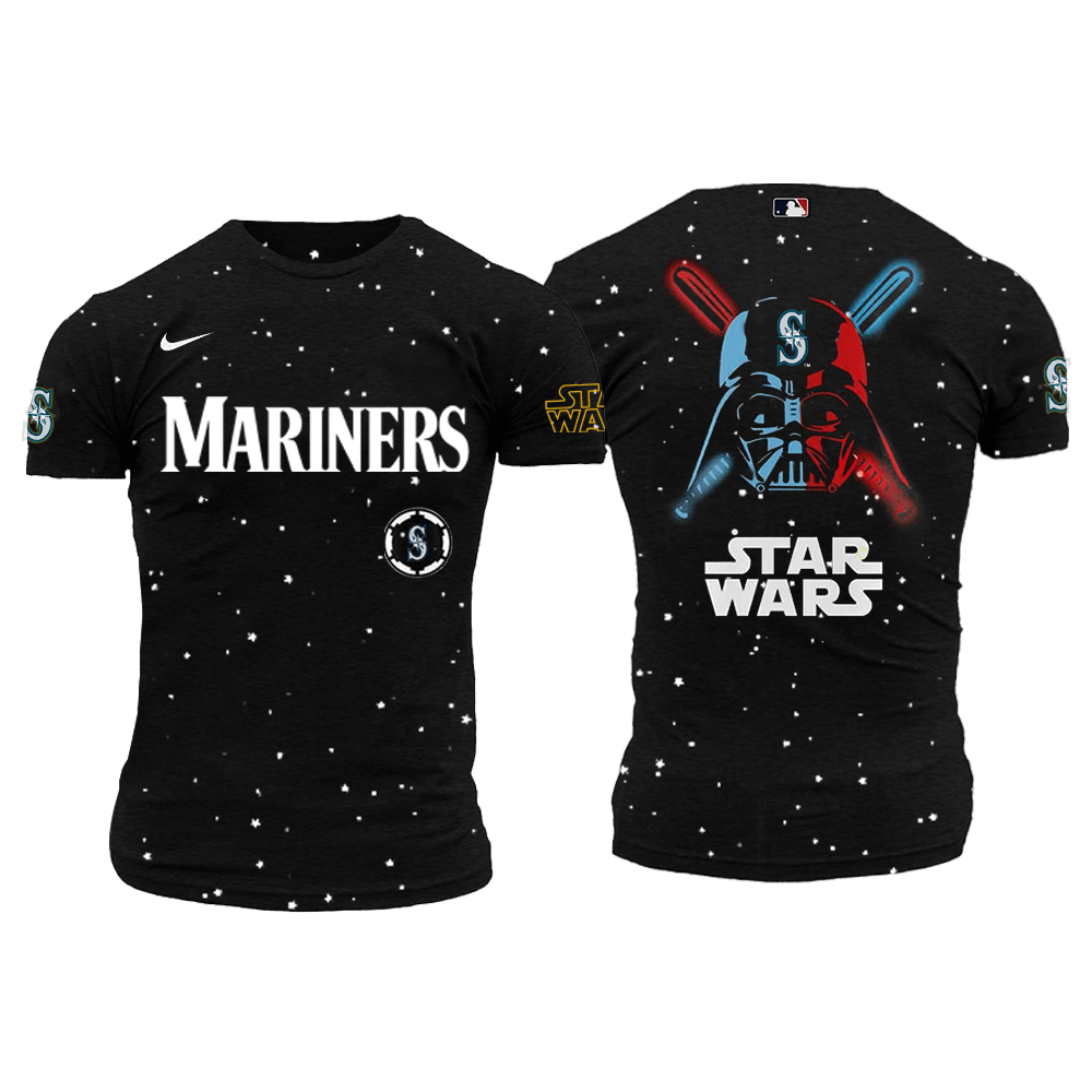 Seattle Mariners MLB x Star Wars 2025 Shirt Seattle Mariners Merch Fathers Day Presents For Son