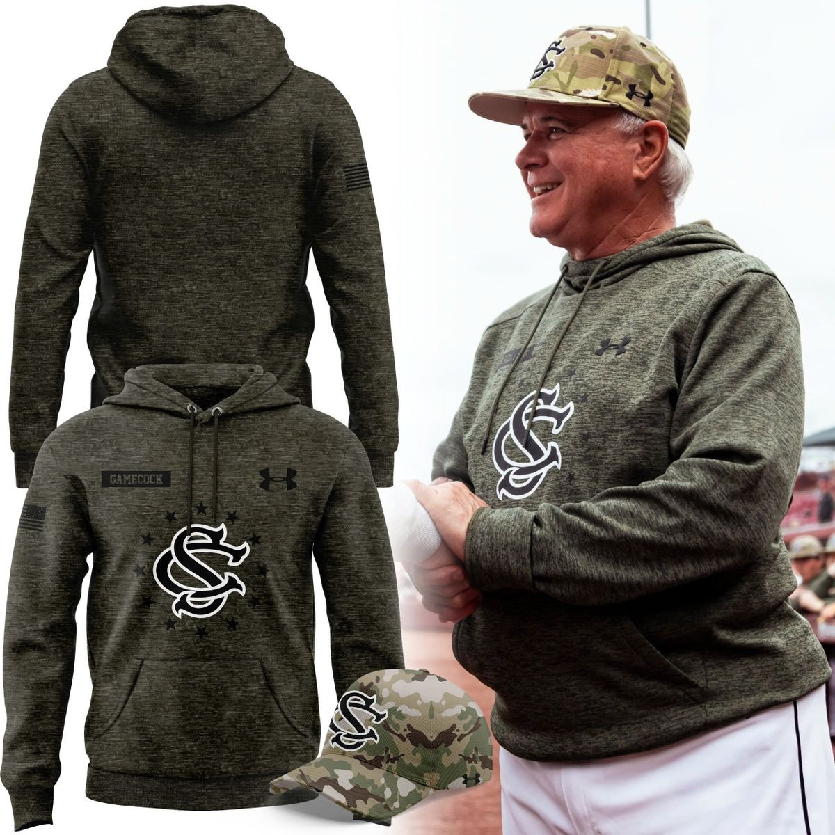 South Carolina Gamecocks 2025 NCAA Womens Basketball Hoodie Gifts For Dad