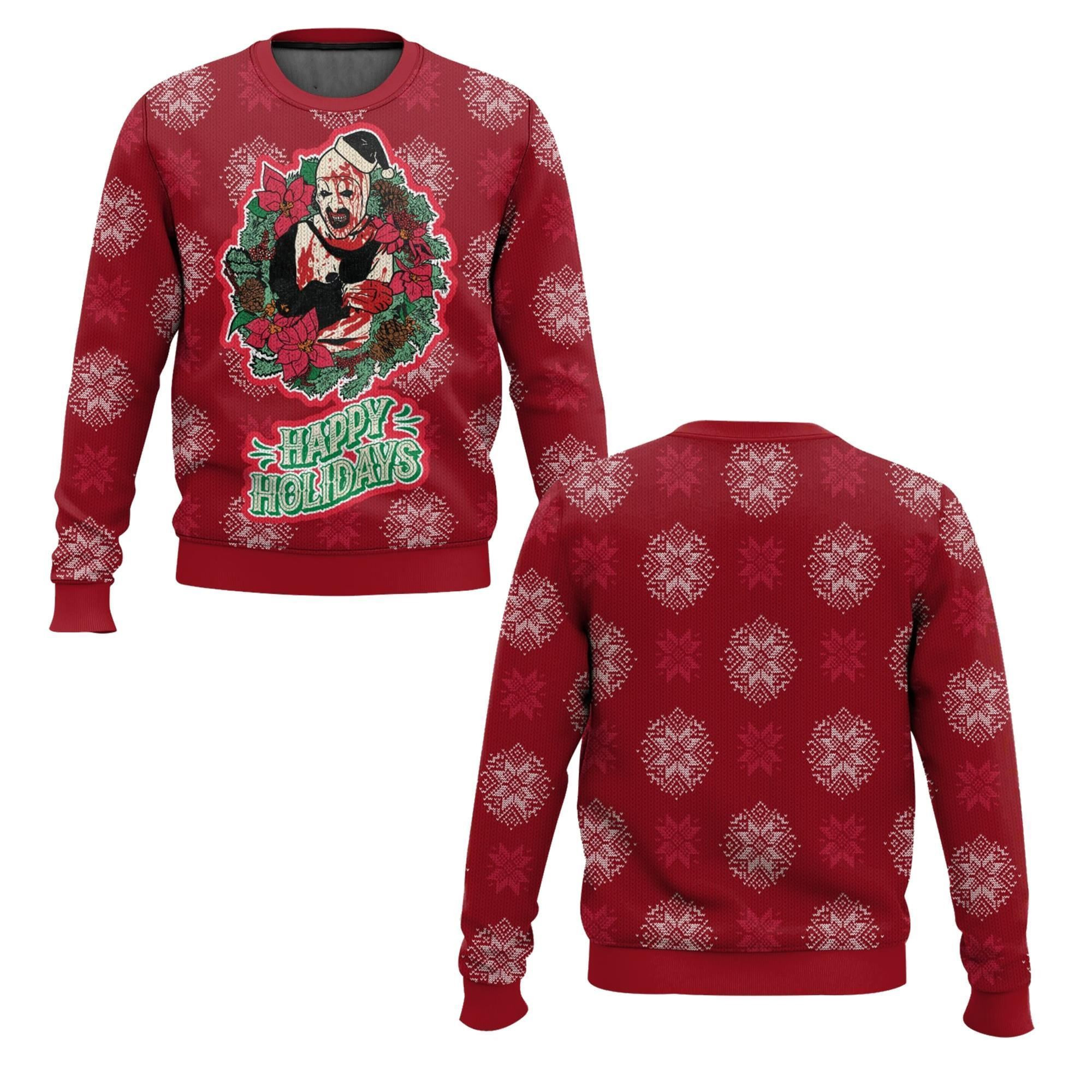 Ter Happy Holidays Ugly Christmas Sweater