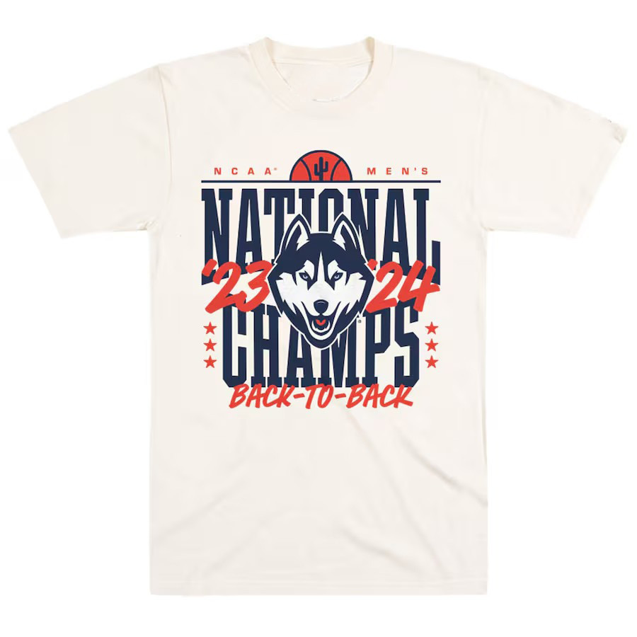 UConn Huskies 2024 NCAA Mens Basketball National Champions Shirt Basketball Enthusiast Gifts