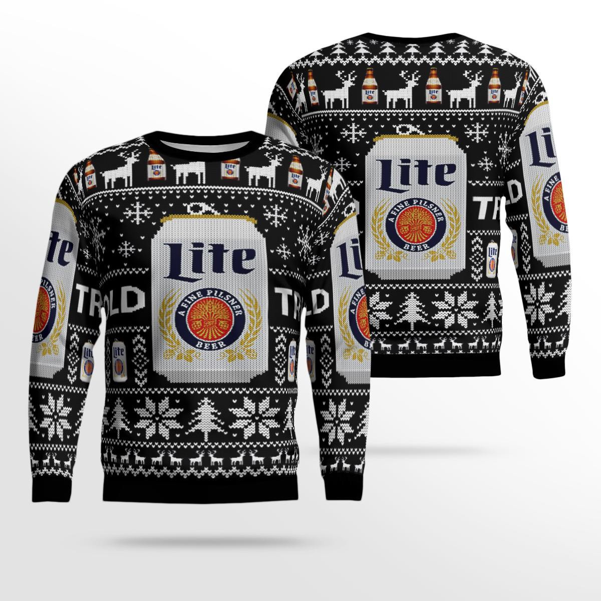 Ugly Christmas Sweater Lite Christmas