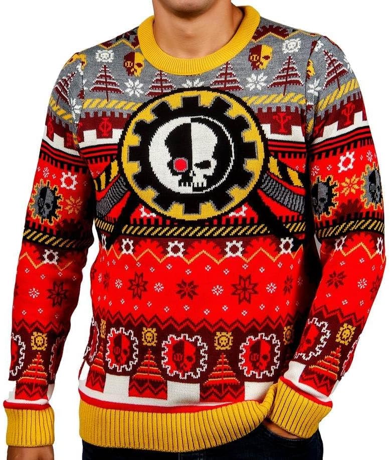 Warhammer 40,000 Adeptus Ugly Christmas Sweater