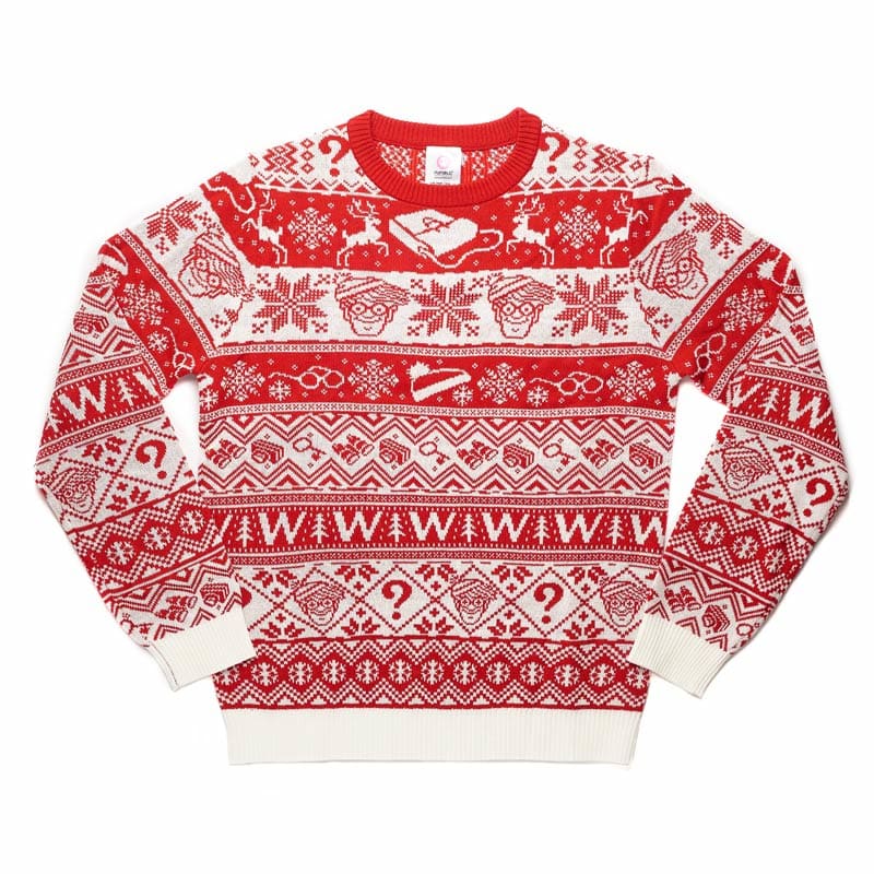 Wheres Wally Christmas Ugly Sweater