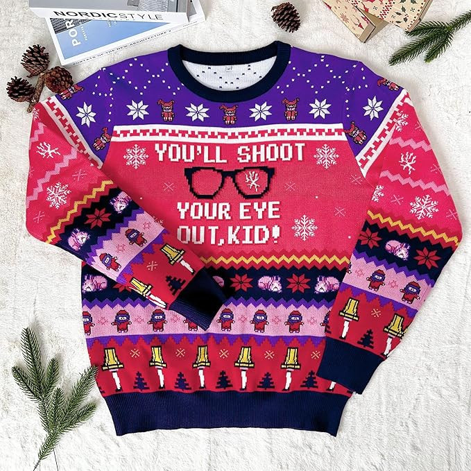 Youll Shoot Your Eye Out Kid Ugly Christmas Sweater