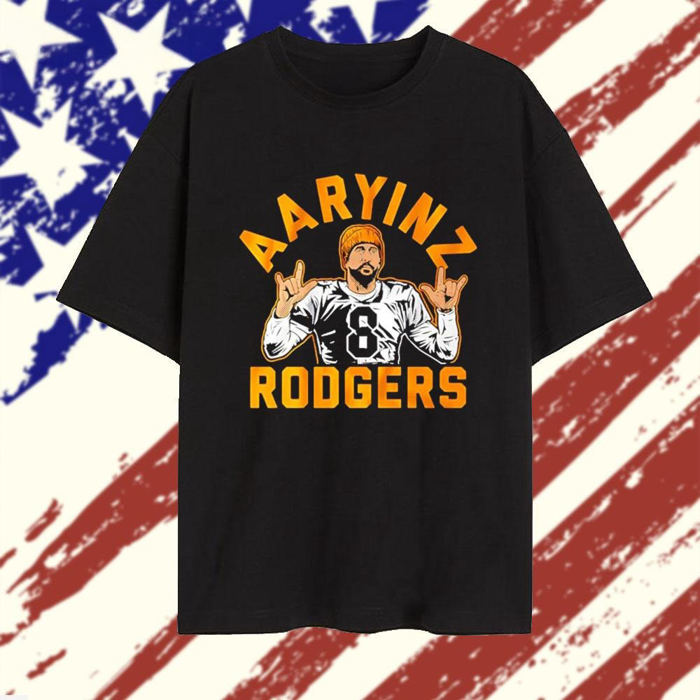 Aaron Rodgers Aaryinz Pittsburgh Steelers Caricature T-Shirt Great Gifts For Dad