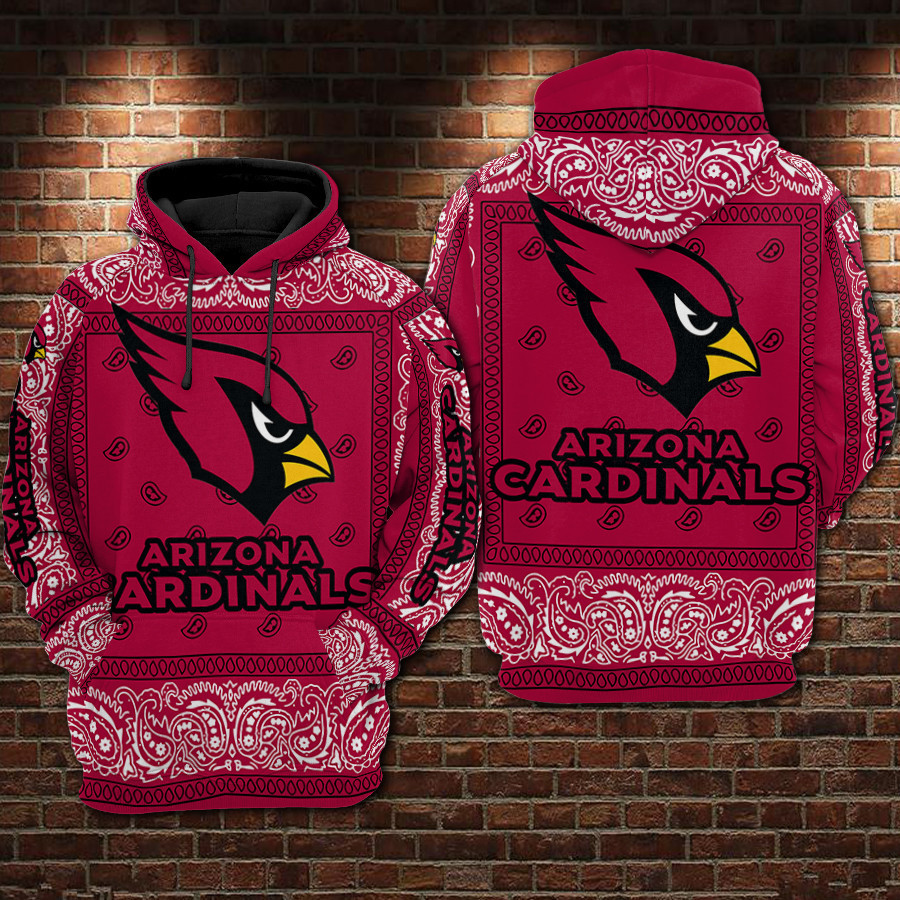 Arizona Cardinals Hoodie Zip Hoodie Version 2971