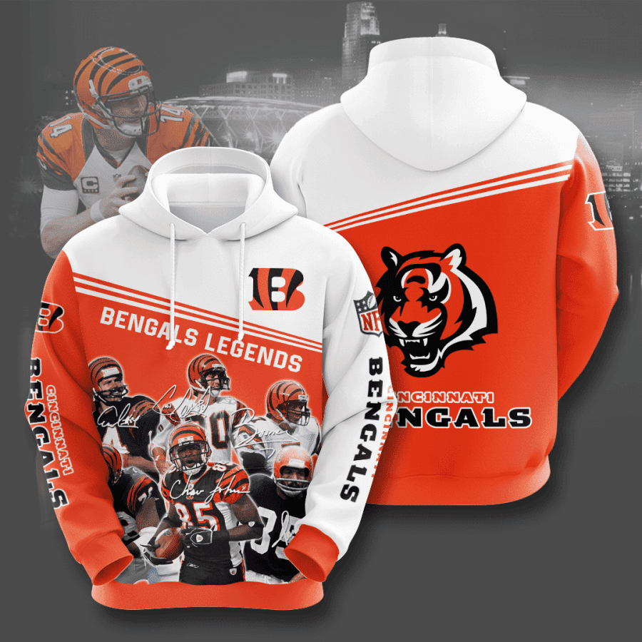 Cincinnati Bengals Hoodie Zip Hoodie Version 2230