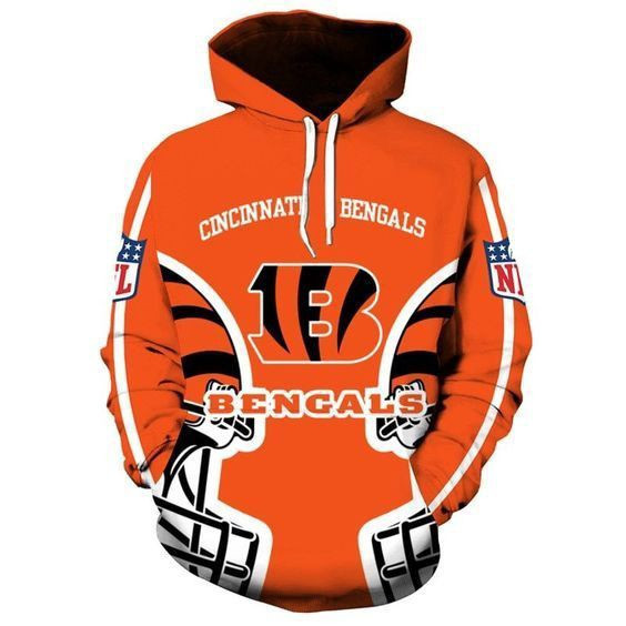 Cincinnati Bengals Hoodie Zip Hoodie Version 972