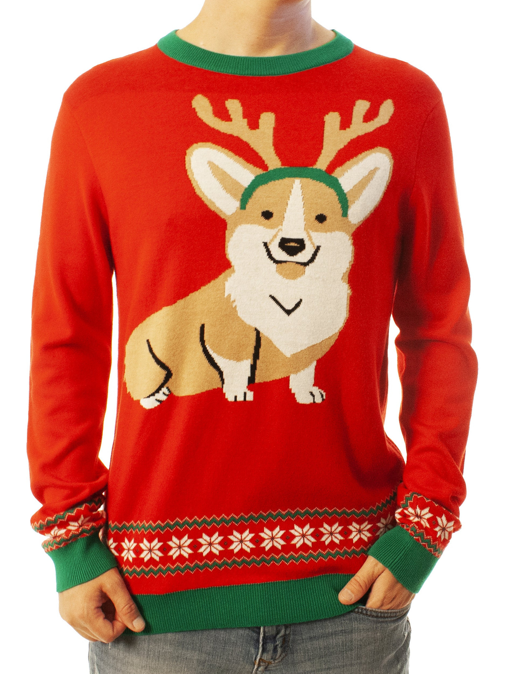 Corgi Dog Ugly Christmas Sweater