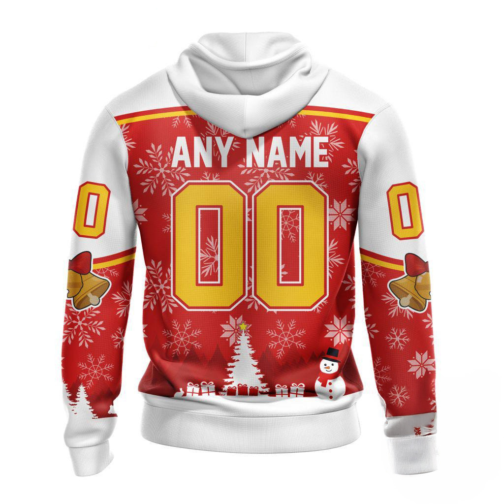 Custom NHL Seattle Kraken Special Santa Hats Logo Team Merry Christmas Hoodie Gift For Him