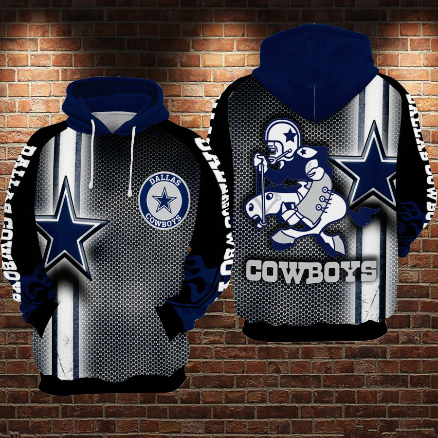 Dallas Cowboys Hoodie Zip Hoodie Version 1321
