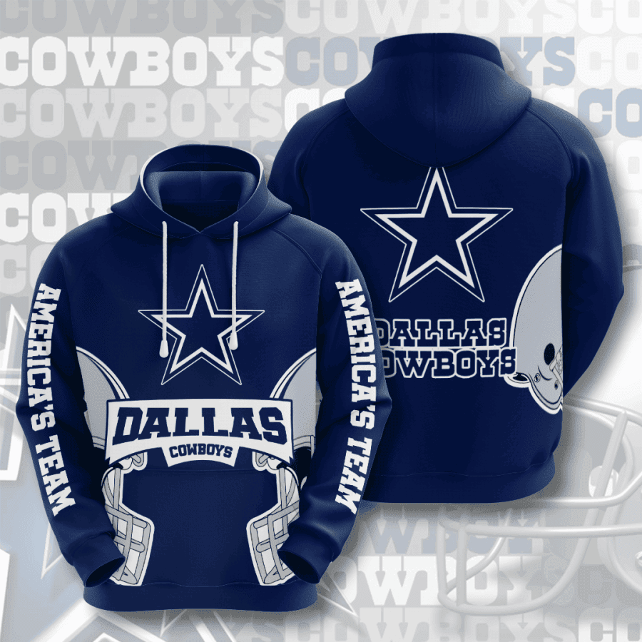 Dallas Cowboys Hoodie Zip Hoodie Version 1776