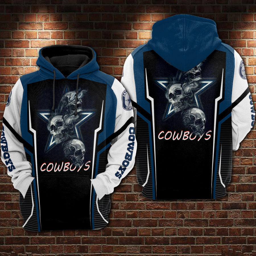 Dallas Cowboys Hoodie Zip Hoodie Version 2152