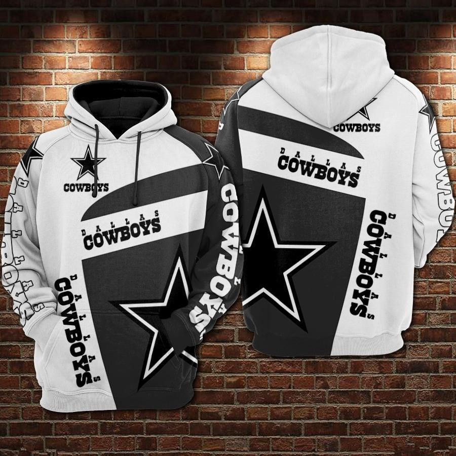 Dallas Cowboys Skull Hoodie Zip Hoodie Version 2608