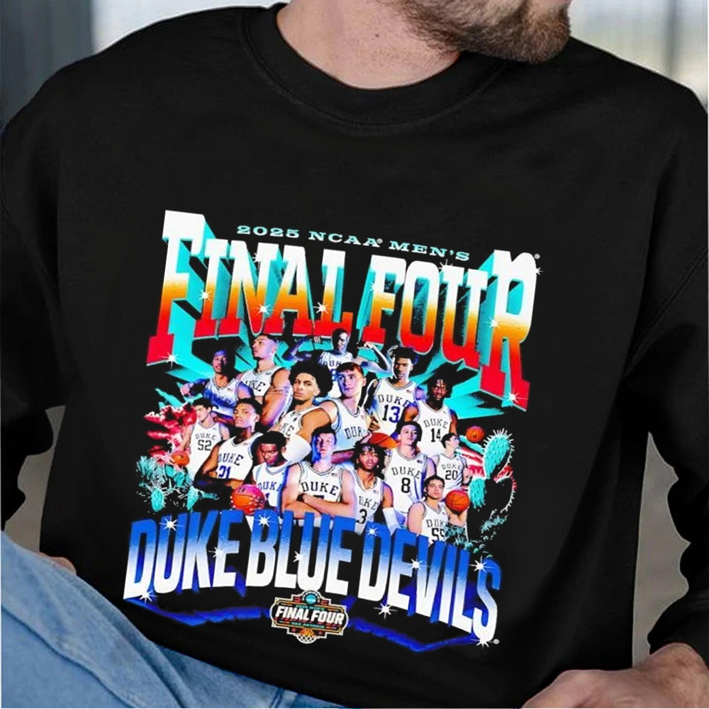 Duke Blue Devils 2025 NCAA Mens Final Four Team Players Sweatshirt Basketball Enthusiast Gifts
