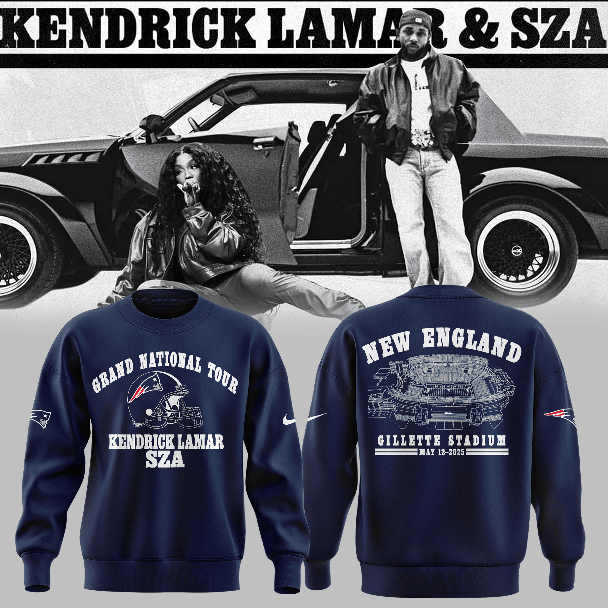 Edition Grand National Tour X New England Patriots Sweat 2025 Best Football Gifts