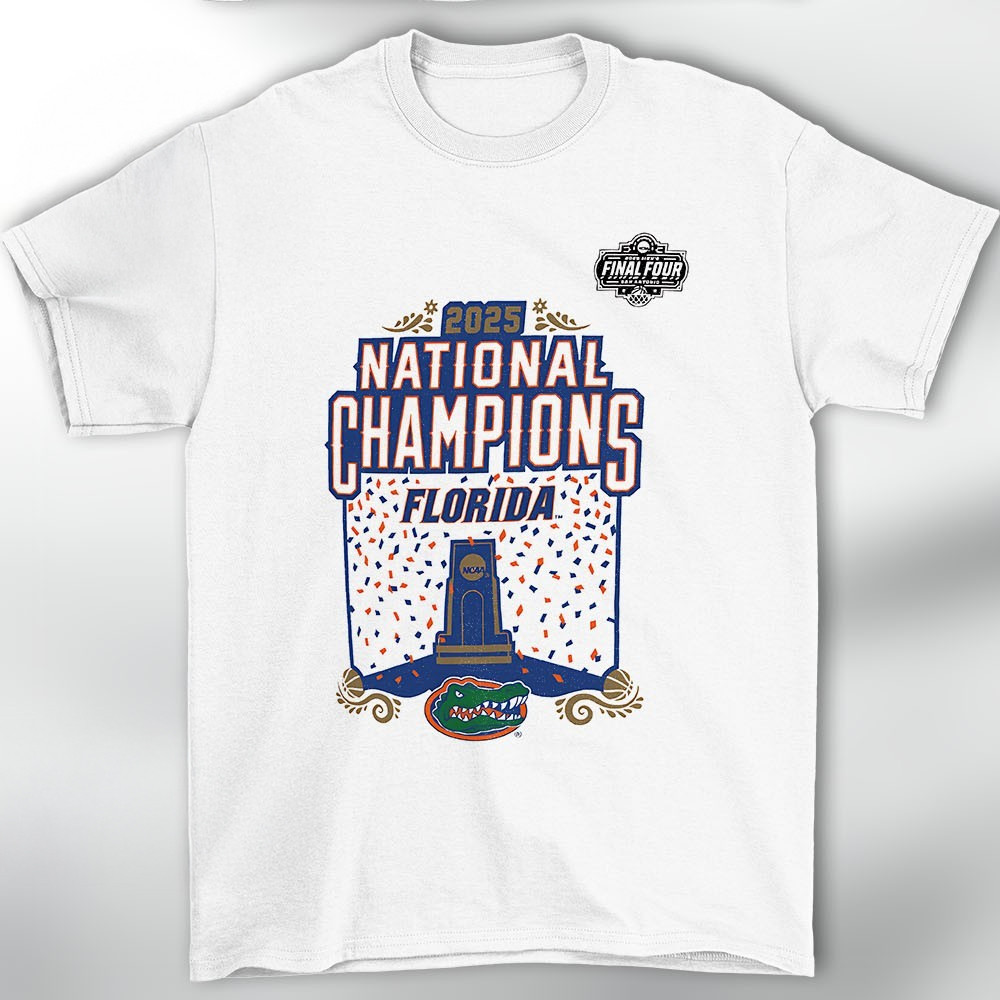 Florida Gators 2025 NCAA Mens Basketball National Champions Shirt Basketball Enthusiast Gifts
