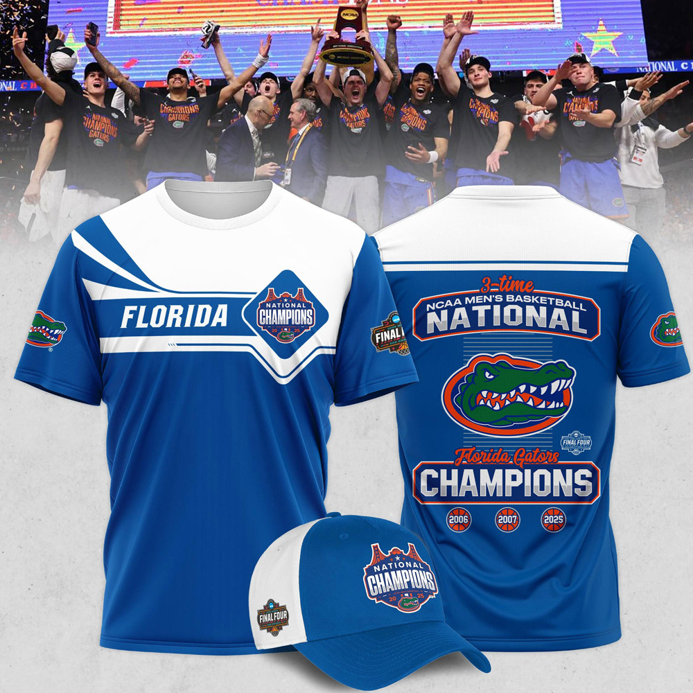 Florida Gators 2025 NCAA Mens Basketball National Champions Shirt Gifts For Basketball Fan