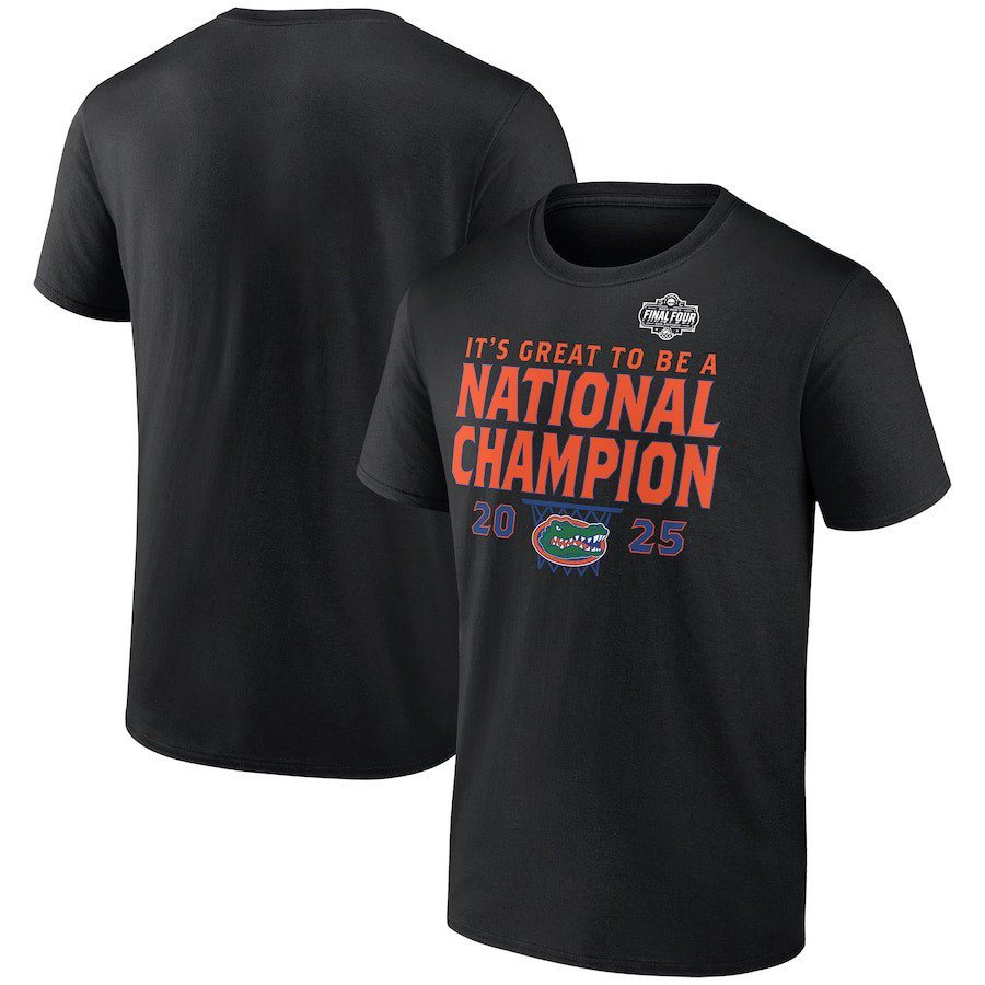 Florida Gators 2025 NCAA Mens Basketball National Champions T-Shirt Gifts For Basketball Fan