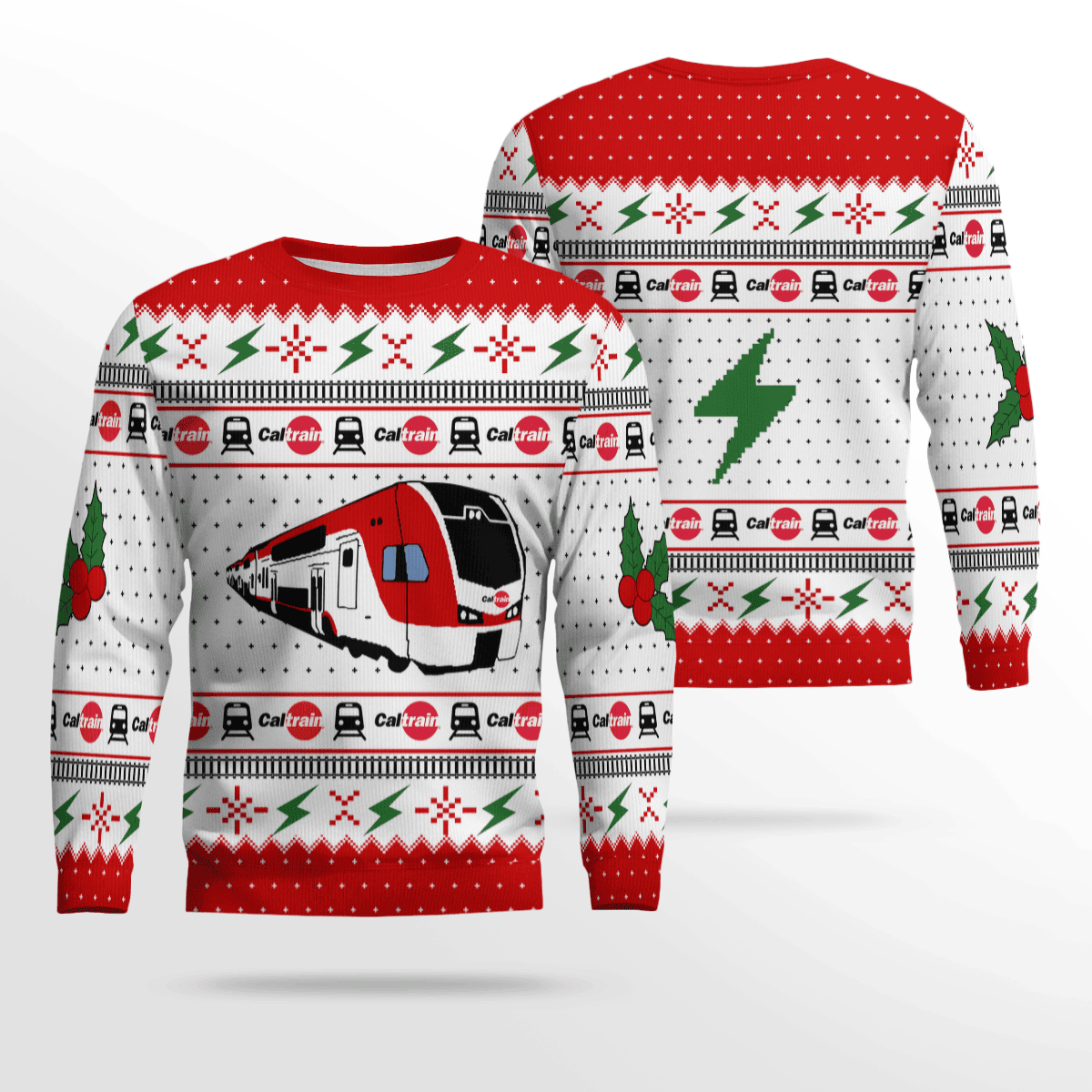 Holiday F40 Locomotives 2024 Ugly Sweater