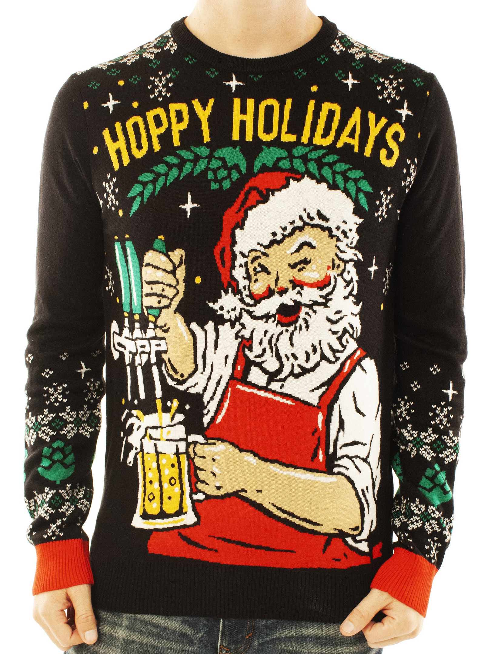 Hoppy Holidays Ugly Christmas Sweater