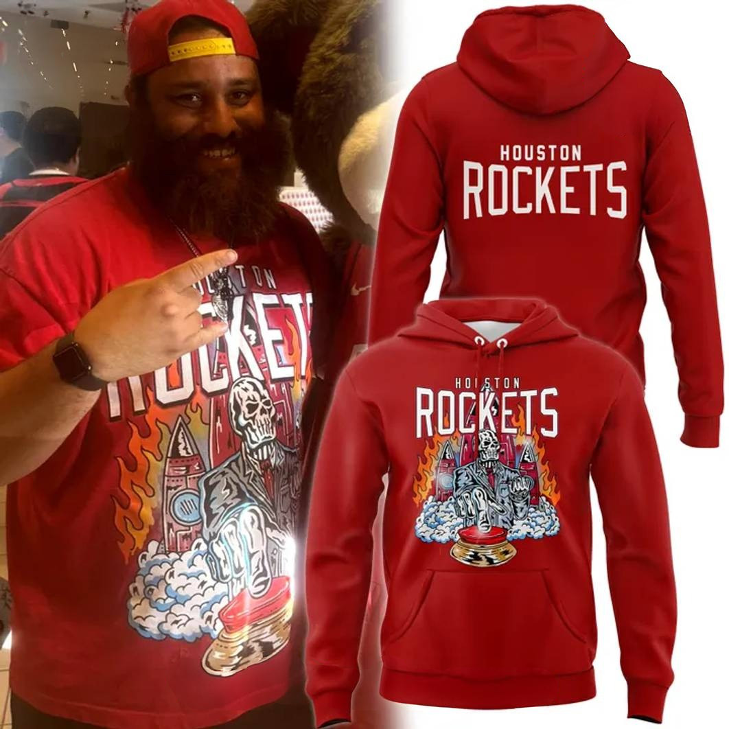 Houston Rockets NBA x Warren Lotas Special Hoodie Basketball Fan Gift Ideas