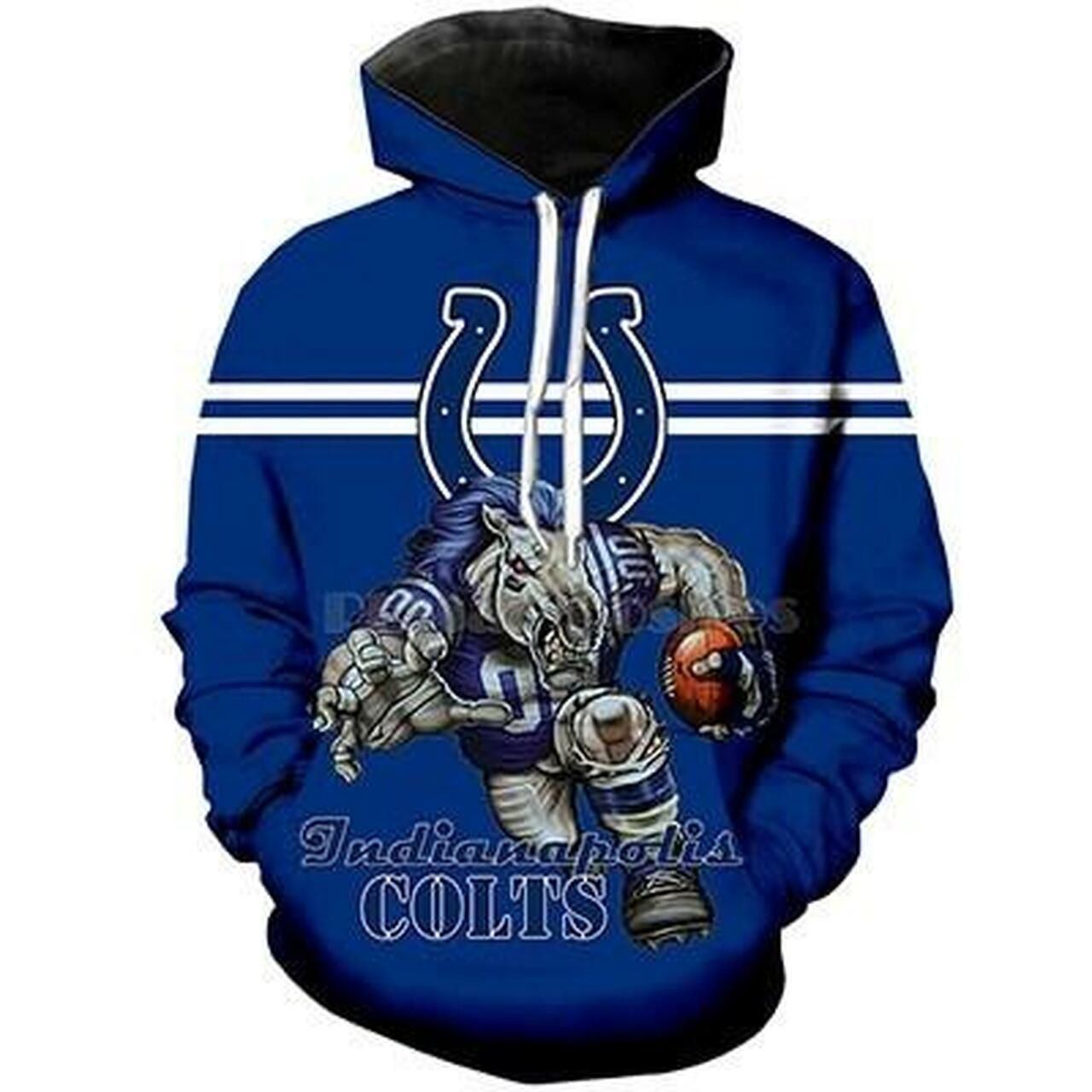 Indianapolis Colts Hoodie Zip Hoodie Version 263