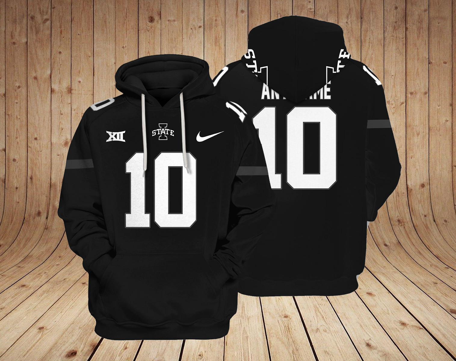 Iowa State Cyclones football NCAA Custom 3D Hoodie PT22843