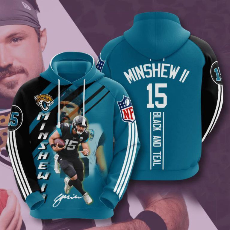 Jacksonville Jaguars Number 15 Hoodie Zip Hoodie Version 737