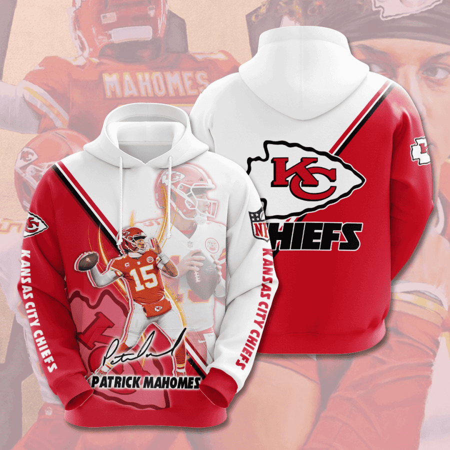Kansas City Chiefs Hoodie Zip Hoodie Version 830