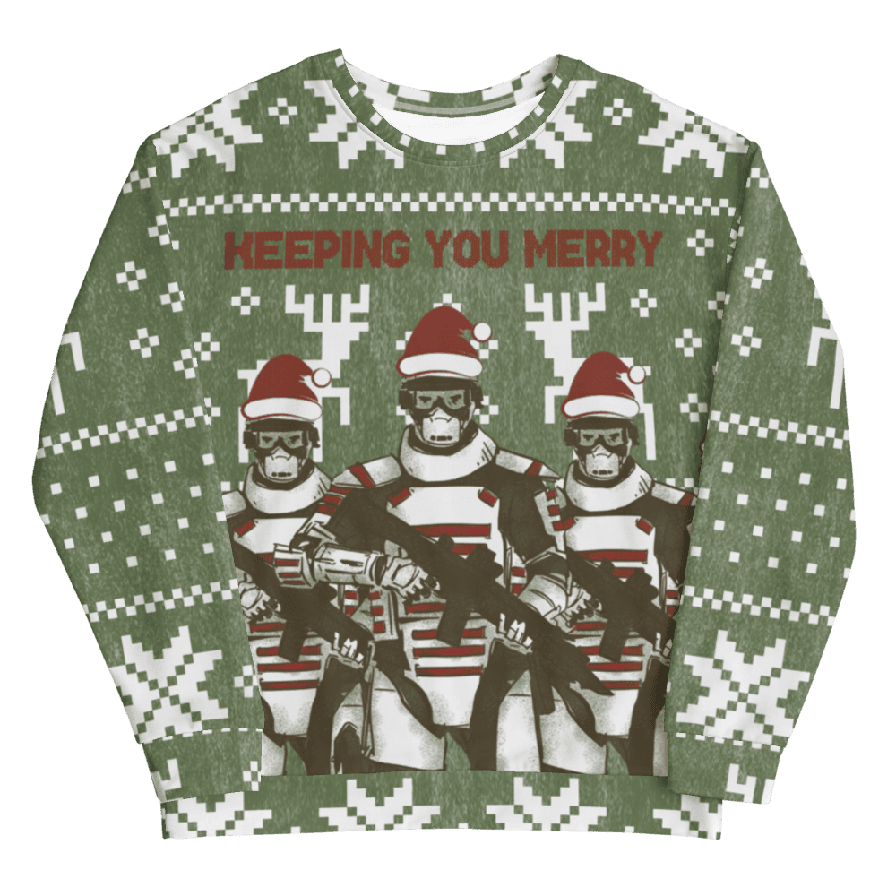 Keeping You Merry Holiday Ugly Sweater