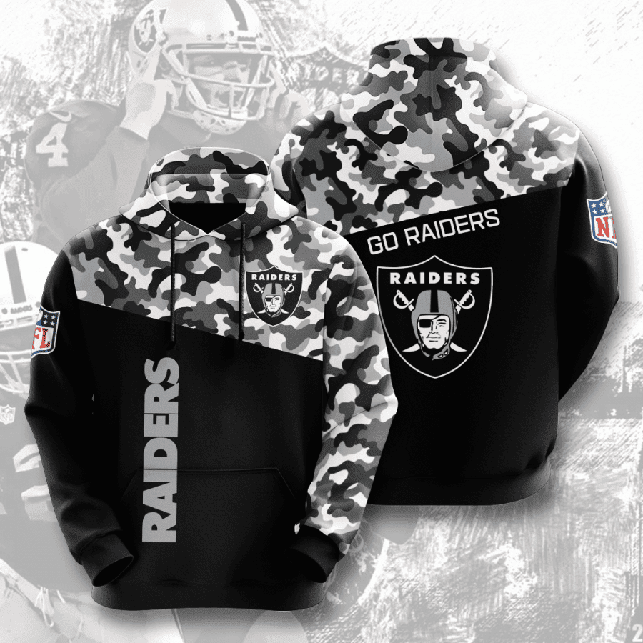 Las Vegas Raiders Hoodie Zip Hoodie Version 558