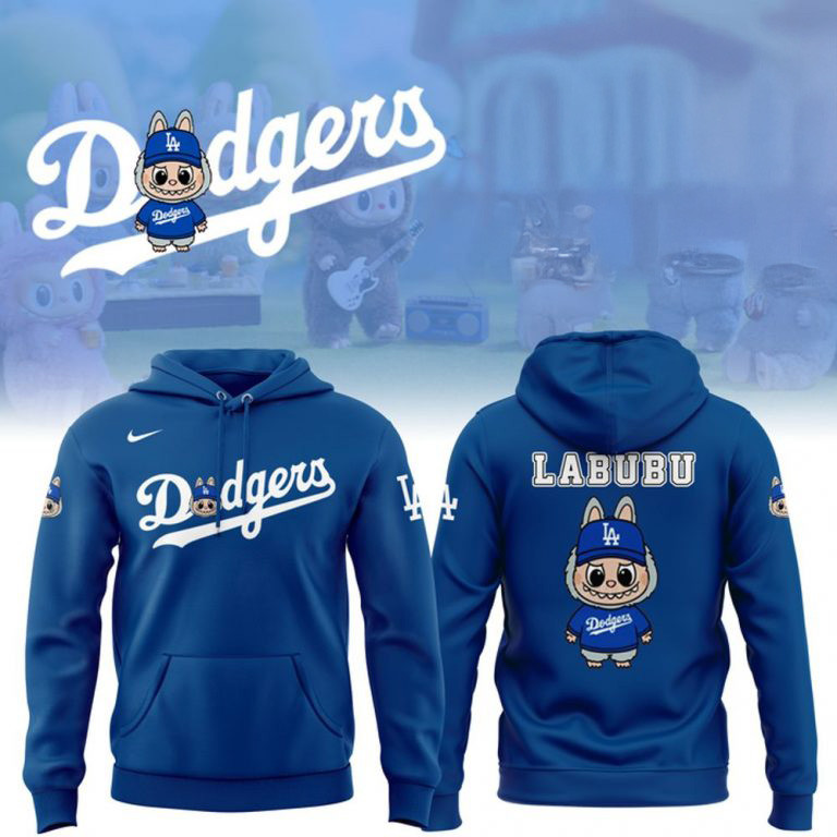 Los Angeles Dodgers MLB Labubu Fest 2025 Hoodie Cool Gifts For Baseball Lovers