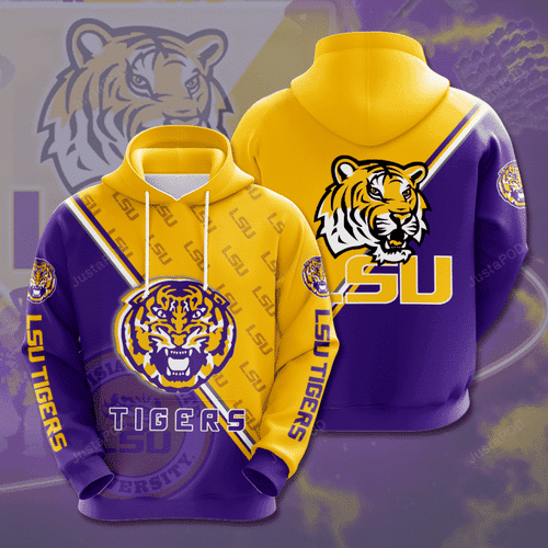Lsu Tigers Ncaa Hoodie Zip Hoodie Version 518