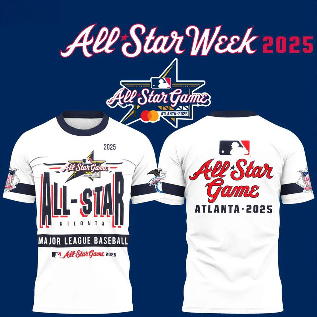 MLB All Star Game Atlanta 2025 T-Shirt MLB Merch Unique Gifts For Baseball Fans