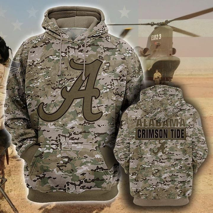 Ncaa- Alabama Crimson Tide Hoodie Zip Hoodie Version 1320