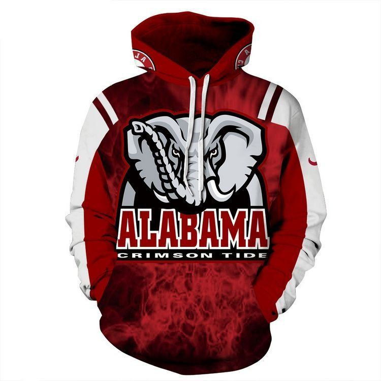 Ncaa- Alabama Crimson Tide Hoodie Zip Hoodie Version 1336