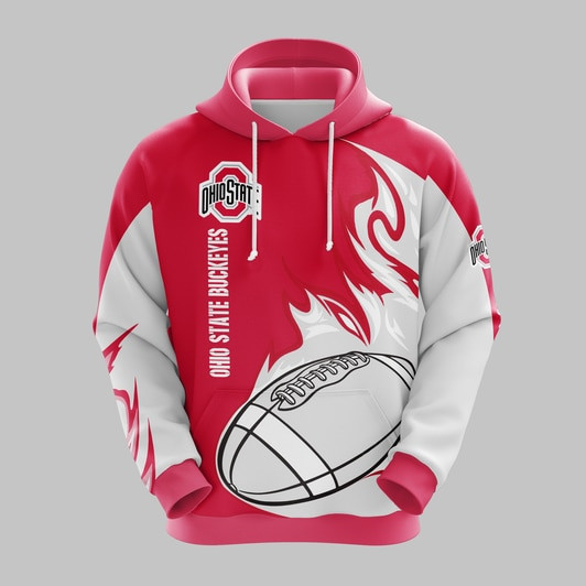Ncaa Ohio State Buckeyes Hoodie Zip Hoodie Version 1450