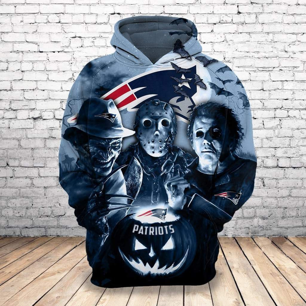 New England Patriots Hoodie Zip Hoodie Version 1351