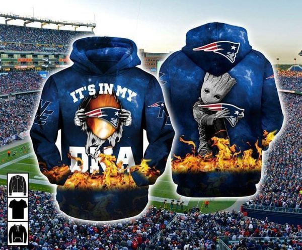 New England Patriots Hoodie Zip Hoodie Version 1387
