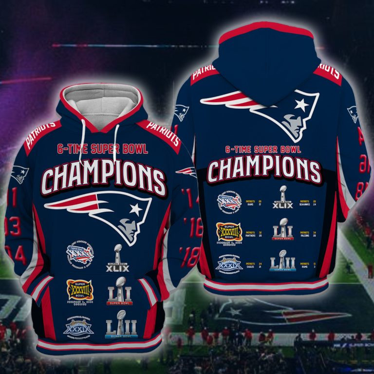 New England Patriots Hoodie Zip Hoodie Version 1553