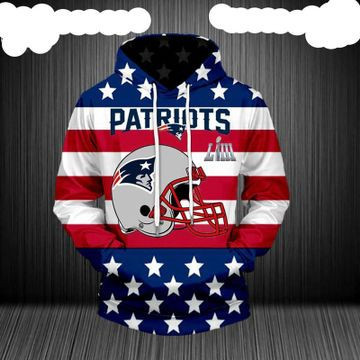 New England Patriots Hoodie Zip Hoodie Version 1575